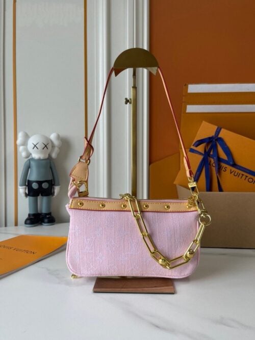 【AT10192】ルイ・ヴィトン × 村上隆コラボ ミニピンクキャンバスハンドバッグ | Louis Vuitton Malletier