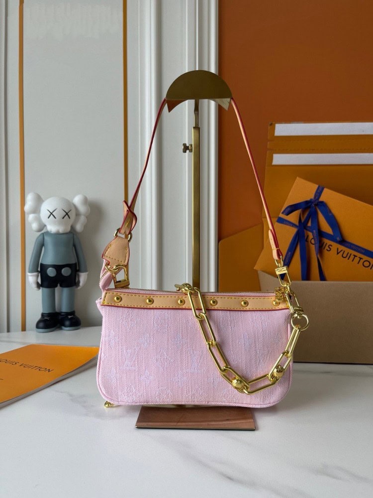 【AT10192】ルイ・ヴィトン × 村上隆コラボ ミニピンクキャンバスハンドバッグ | Louis Vuitton Malletier