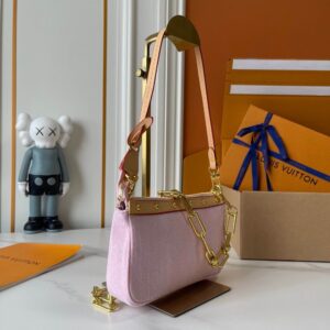 【AT10192】ルイ・ヴィトン × 村上隆コラボ ミニピンクキャンバスハンドバッグ | Louis Vuitton Malletier