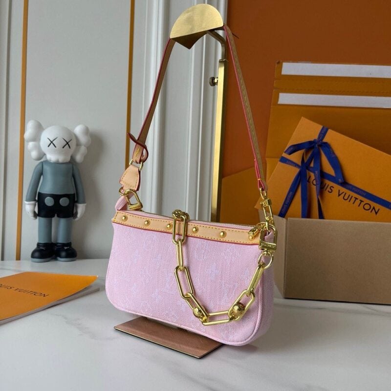 【AT10192】ルイ・ヴィトン × 村上隆コラボ ミニピンクキャンバスハンドバッグ | Louis Vuitton Malletier