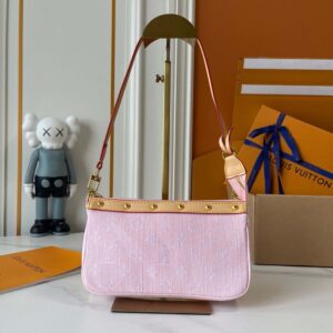 【AT10192】ルイ・ヴィトン × 村上隆コラボ ミニピンクキャンバスハンドバッグ | Louis Vuitton Malletier