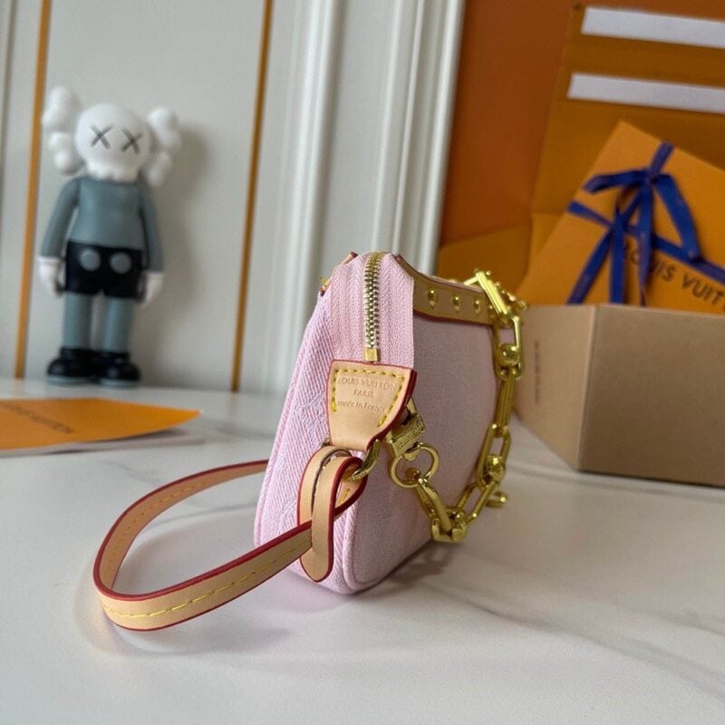 【AT10192】ルイ・ヴィトン × 村上隆コラボ ミニピンクキャンバスハンドバッグ | Louis Vuitton Malletier