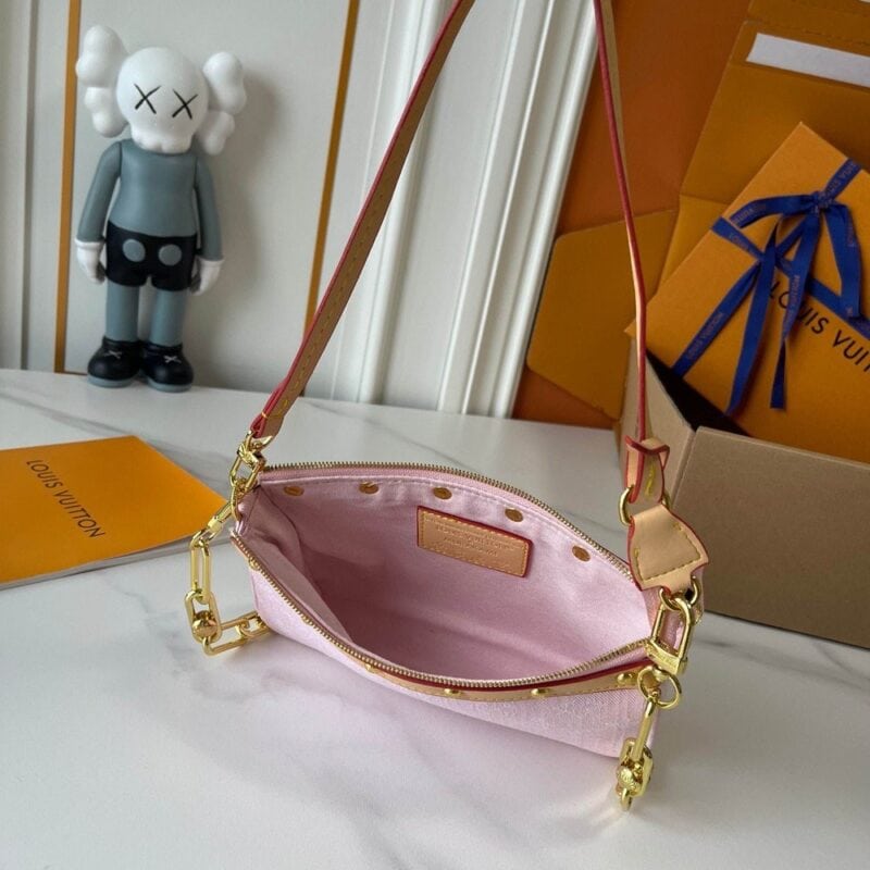【AT10192】ルイ・ヴィトン × 村上隆コラボ ミニピンクキャンバスハンドバッグ | Louis Vuitton Malletier