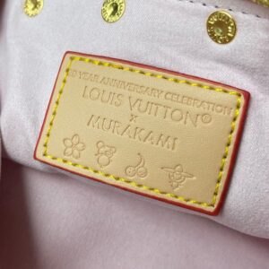 【AT10192】ルイ・ヴィトン × 村上隆コラボ ミニピンクキャンバスハンドバッグ | Louis Vuitton Malletier