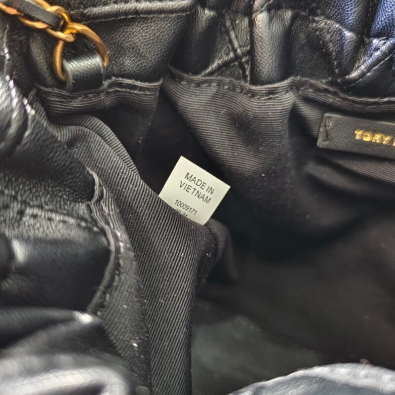 【AT10194】トリーバーチ：クラシックなダイヤ柄チェーンバッグ、都会の女性におすすめ | Tory Burch