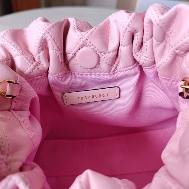 【AT10195】エレガントなピンク色のクラシック菱形柄ミニハンドバッグ | Chanel
