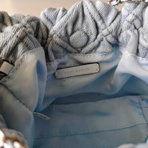 【AT10197】デニムブルーアーガイル柄ハンドバッグ -Elegance- | Chanel