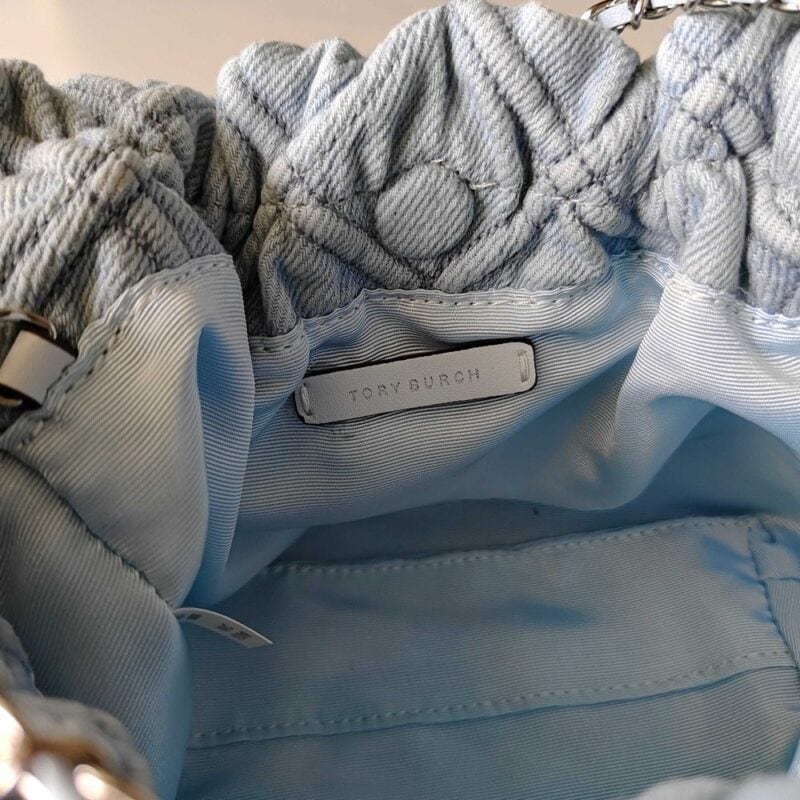 【AT10197】デニムブルーアーガイル柄ハンドバッグ -Elegance- | Chanel