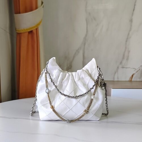 【AT10199】エレガントなテクスチャミニチェーンバッグ - ファッションとライフスタイルのアクセント | Chanel