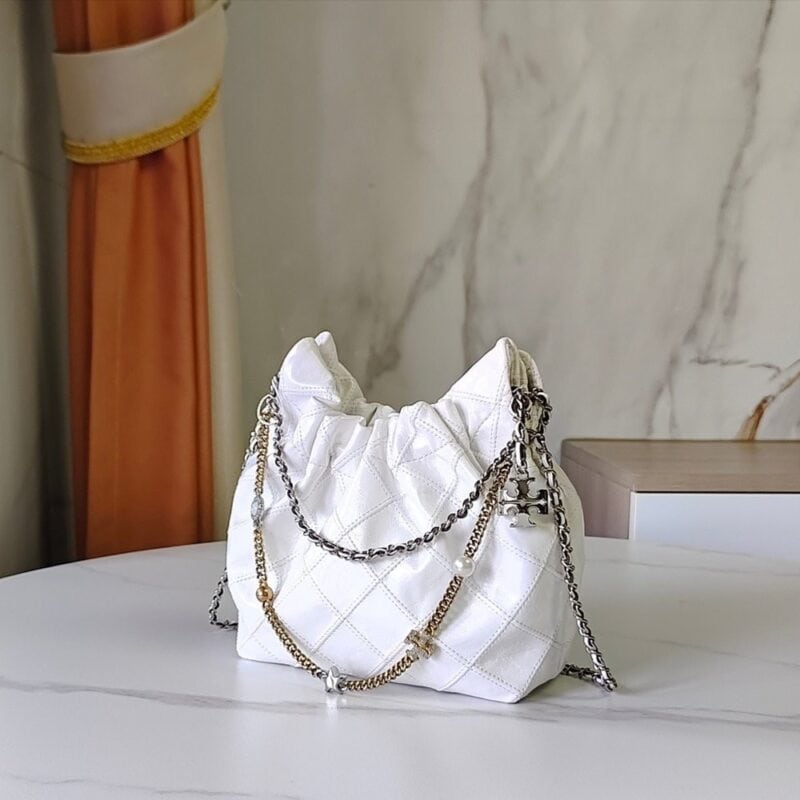 【AT10199】エレガントなテクスチャミニチェーンバッグ - ファッションとライフスタイルのアクセント | Chanel