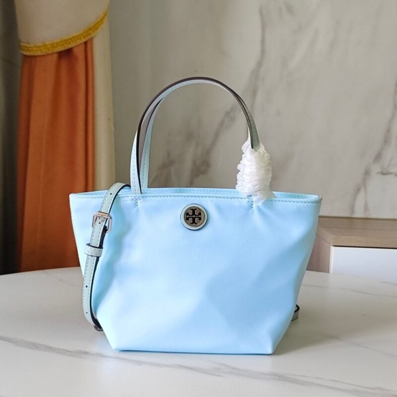 【AT10207】トリー バーチ トートバッグ - 青色の精巧な旅行アイテム | Tory Burch