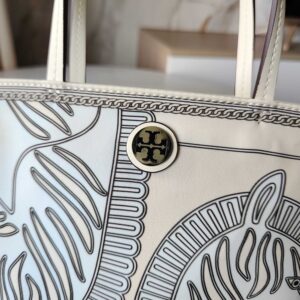 【AT10209】アニマルシリーズ ハンドバッグ - 軽奢デザイン、シマウマ柄、キャンバス素材 | Loewe