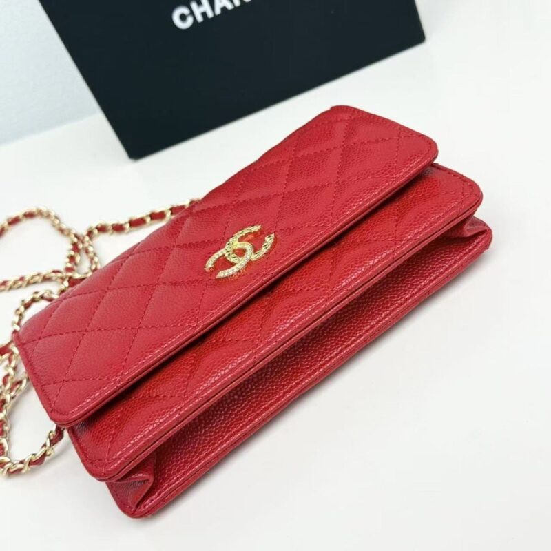 【AT10222】シャネルCFシリーズ 羊革イブニングバッグ、優雅なファッション美学 | Chanel Paris