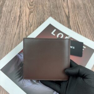 【AT10526】LOEWE（ロエベ）最高級コーヒーブラウンカードウォレット | Loewe