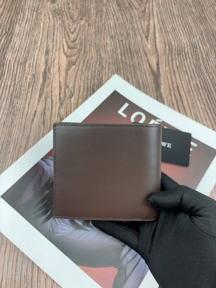 【AT10526】LOEWE（ロエベ）最高級コーヒーブラウンカードウォレット | Loewe