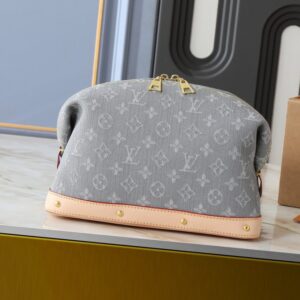 【AT10545】ルイ・ヴィトン Monogramコレクション デニムメイクポーチ | Louis Vuitton