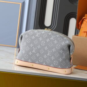 【AT10545】ルイ・ヴィトン Monogramコレクション デニムメイクポーチ | Louis Vuitton