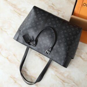 【AT10559】ルイ・ヴィトンのモノグラムブラックフラワー エンボスレザーハンドバッグ | LV