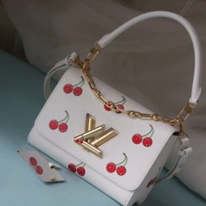 【AT10587】ルイ・ヴィトンTwistシリーズチェリープリントハンドバッグ | Louis Vuitton