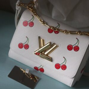 【AT10587】ルイ・ヴィトンTwistシリーズチェリープリントハンドバッグ | Louis Vuitton