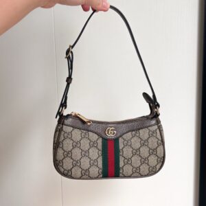 【AT10599】グッチクラシックシリーズ ハーフムーン型アンダーアームバッグ | Gucci
