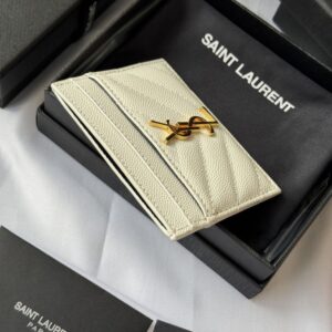 【AT10617】Saint Laurent（サンローラン）高級感を表現するYSLアイコンカードケース | Saint Laurent