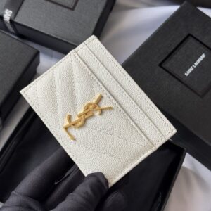 【AT10617】Saint Laurent（サンローラン）高級感を表現するYSLアイコンカードケース | Saint Laurent