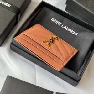【AT10619】サンローランのクラシックカードケース、贅沢な品位を演出 | Saint Laurent Paris