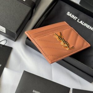 【AT10619】サンローランのクラシックカードケース、贅沢な品位を演出 | Saint Laurent Paris