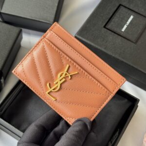 【AT10619】サンローランのクラシックカードケース、贅沢な品位を演出 | Saint Laurent Paris