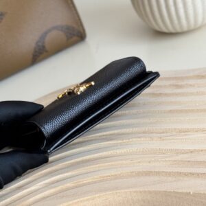 【AT10626】サンローランの贅沢なエンボスカードケース | YSL