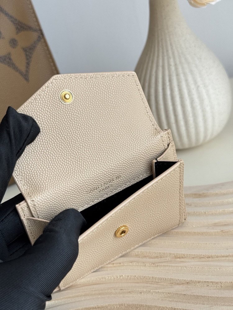 【AT10629】サンローラン(YSL) レディース球紋牛革カードケース | Saint Laurent Paris