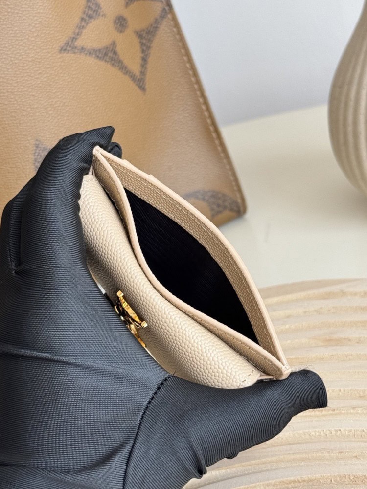 【AT10629】サンローラン(YSL) レディース球紋牛革カードケース | Saint Laurent Paris