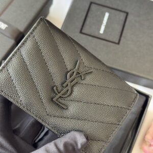 【AT10641】サンローランクラシックキャビアカーフショートウォレット - Saint Laurent Classic Caviar Calf Short Wallet | Saint Laurent Paris