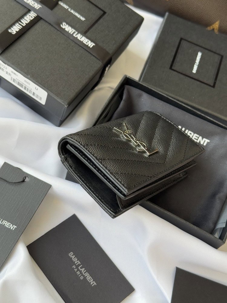 【AT10642】サンローラン クラシックショートウォレット | Saint Laurent Paris