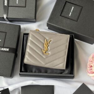 【AT10656】サンローラン(Saint Laurent) クラシックシリーズ 財布 フィッシュスキン柄羊革カードケース 男性用 | Saint Laurent