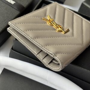 【AT10656】サンローラン(Saint Laurent) クラシックシリーズ 財布 フィッシュスキン柄羊革カードケース 男性用 | Saint Laurent