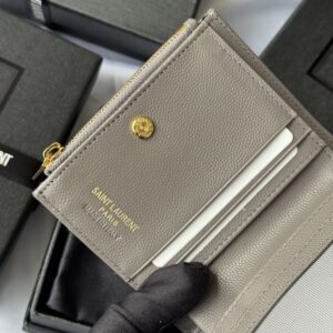 【AT10656】サンローラン(Saint Laurent) クラシックシリーズ 財布 フィッシュスキン柄羊革カードケース 男性用 | Saint Laurent