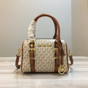 【AT10678】Michael Kors Bedfordミニボストンバッグ、エレガントな女性のためのファッションアイテム | MK