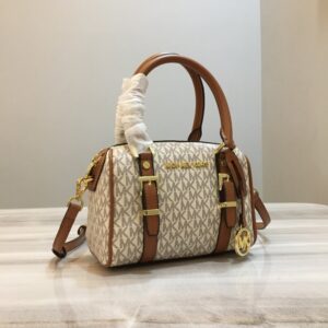 【AT10678】Michael Kors Bedfordミニボストンバッグ、エレガントな女性のためのファッションアイテム | MK