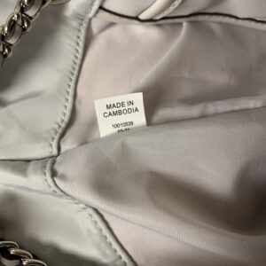 【AT10681】トリーバーチのEllaミニチェーンバッグ - 優雅な再生ナイロン素材で軽快な日常必需品 | Tory Burch