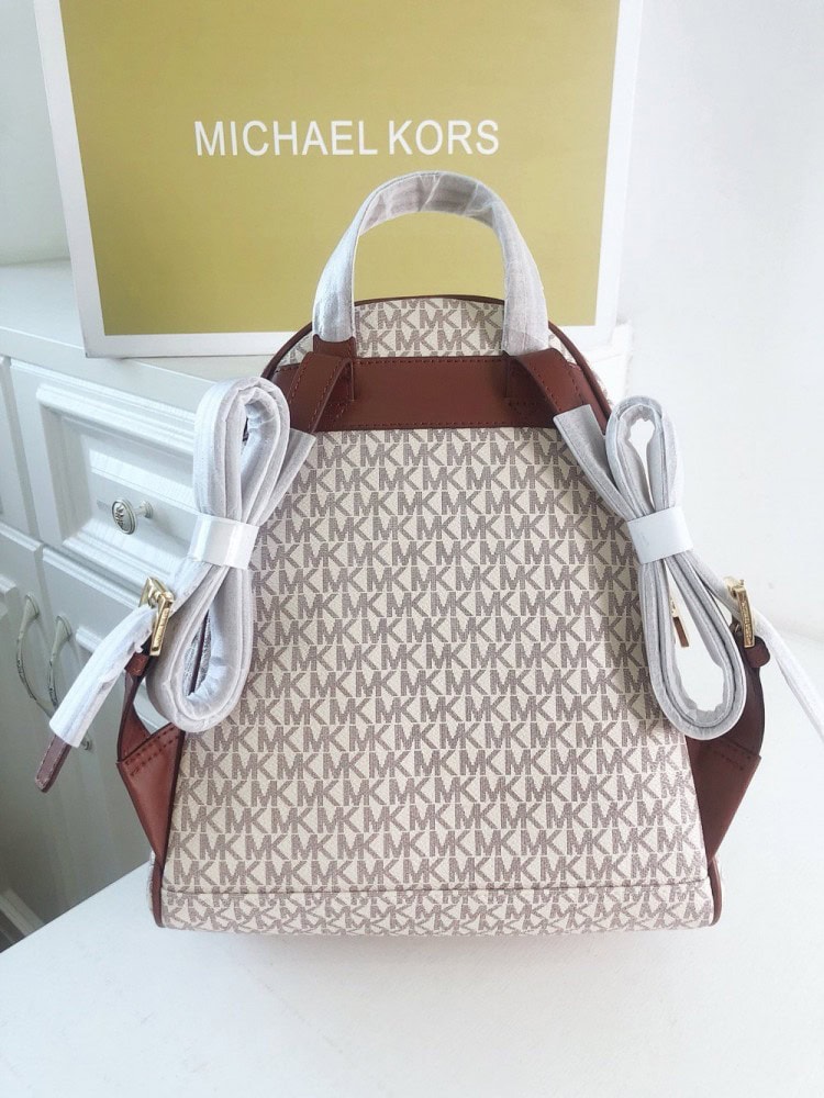 【AT10689】マイケル・コース Rhea Zip バックパック、洗練されたエレガントなファッション | MK