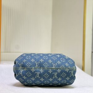 【AT10862】ルイ・ヴィトン デニムジーンズのクラシックハンドバッグ | LV
