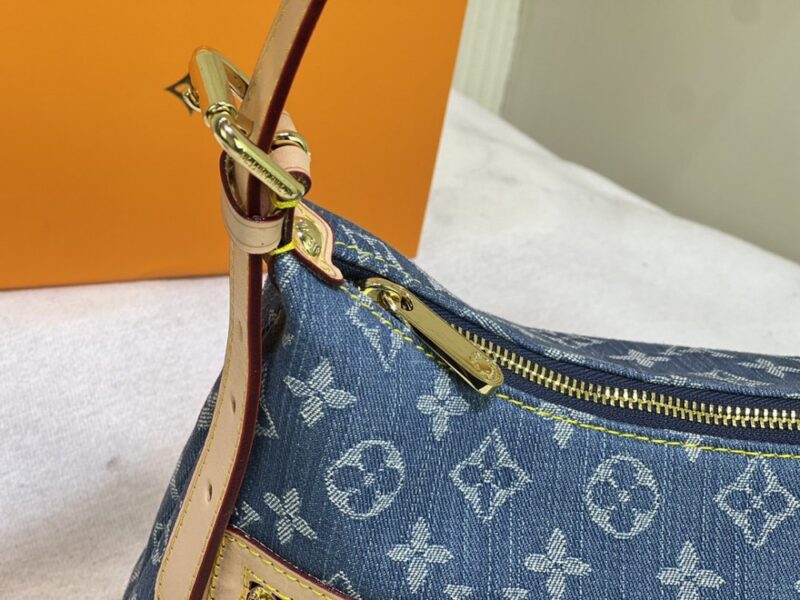 【AT10863】ルイ・ヴィトン(Louis Vuitton) ヴィンテージデニムショルダーバッグ - デニム素材とレザーディテールが魅力的 | Louis Vuitton Paris