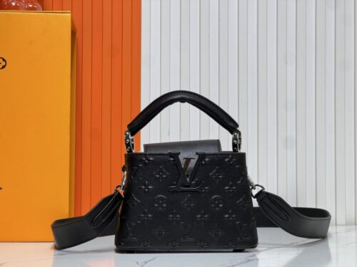 【AT10867】ルイ・ヴィトン タウリヨンレザー キャプシーヌミニハンドバッグ | Louis Vuitton