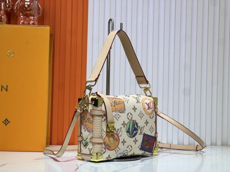 【AT10873】ルイ・ヴィトンSide Trunk 小さなハンドバッグ クラシックモノグラムキャンバス コンパクトなショルダーバッグ | Louis Vuitton Paris
