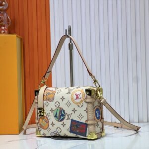 【AT10873】ルイ・ヴィトンSide Trunk 小さなハンドバッグ クラシックモノグラムキャンバス コンパクトなショルダーバッグ | Louis Vuitton Paris