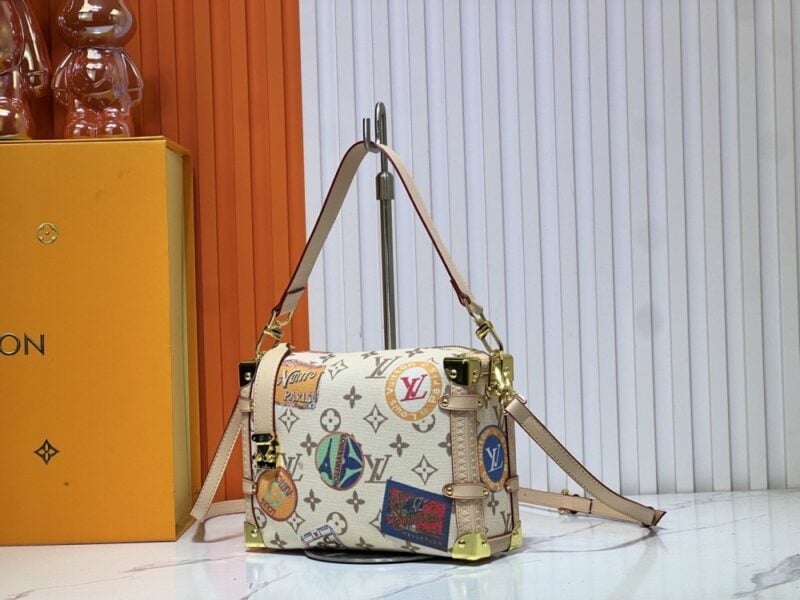 【AT10873】ルイ・ヴィトンSide Trunk 小さなハンドバッグ クラシックモノグラムキャンバス コンパクトなショルダーバッグ | Louis Vuitton Paris