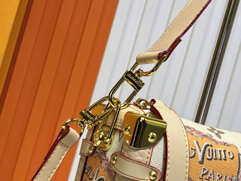 【AT10873】ルイ・ヴィトンSide Trunk 小さなハンドバッグ クラシックモノグラムキャンバス コンパクトなショルダーバッグ | Louis Vuitton Paris