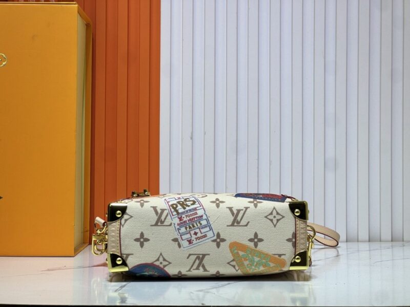 【AT10873】ルイ・ヴィトンSide Trunk 小さなハンドバッグ クラシックモノグラムキャンバス コンパクトなショルダーバッグ | Louis Vuitton Paris